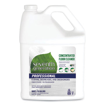 Seventh Generation® Professional Concentrated Floor Cleaner, Free And Clear, 1 Gal Bottle freeshipping - TVN Wholesale